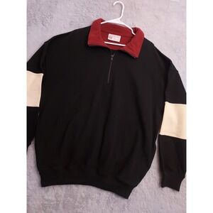 Vintage Slazenger Sweater Mens Large Heavyweight Quarter Zip Pullover 90s Golf L